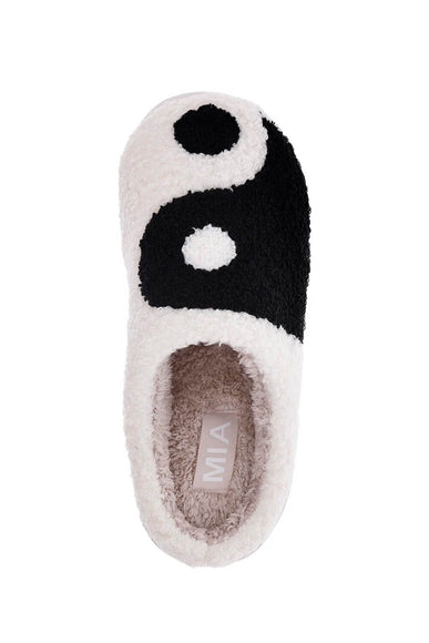 Yin Yang Slippers for Women in Off White