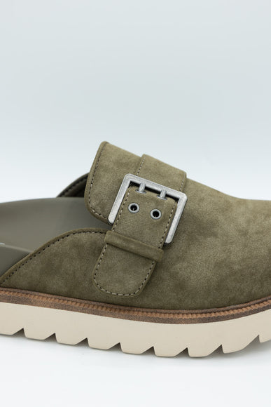 MIA Zamira Clogs for Women in Khaki Green