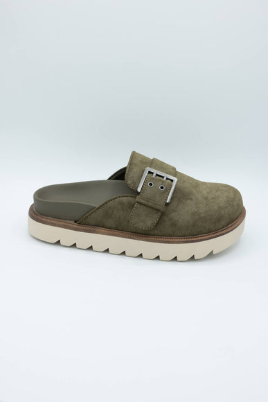 MIA Zamira Clogs for Women in Khaki Green