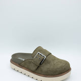 MIA Zamira Clogs for Women in Khaki Green