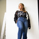 Mica Super High Straight Loose Fit Jeans