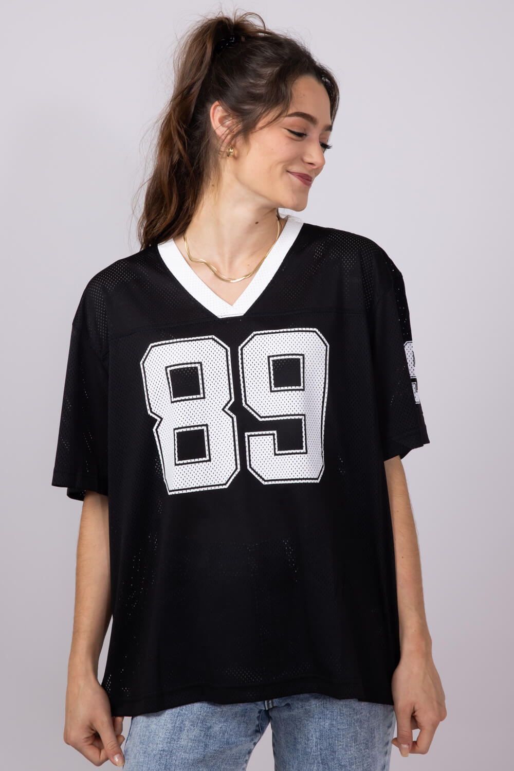 Mimosa Mesh 89 Jersey for Women in Black | MT1662-BLACK – Glik's
