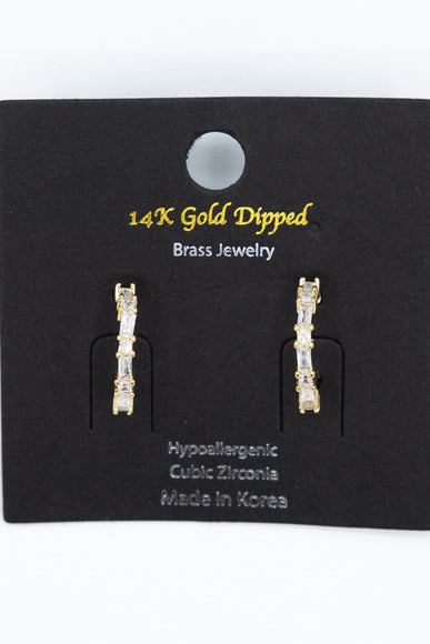 Mini Gold Hoop Earrings for Women