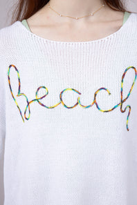 Miracle Beach Sweater for Women in White