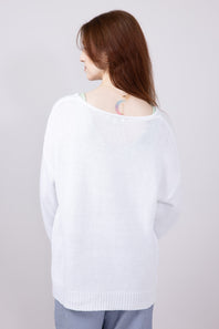 Miracle Beach Sweater for Women in White