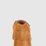 Naked Feet Princeton Platform Sneakers for Women in Camel