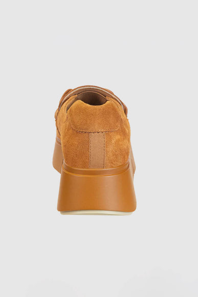 Naked Feet Princeton Platform Sneakers for Women in Camel