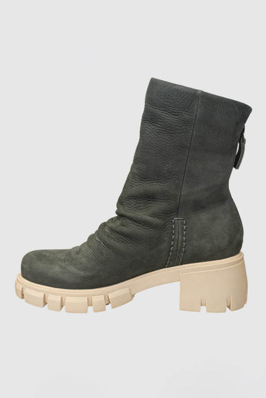 Naked Feet Protocol Lug Booties for Women in Grey