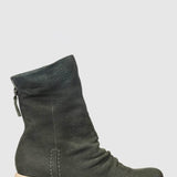 Naked Feet Protocol Lug Booties for Women in Grey