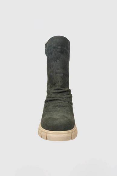 Naked Feet Protocol Lug Booties for Women in Grey