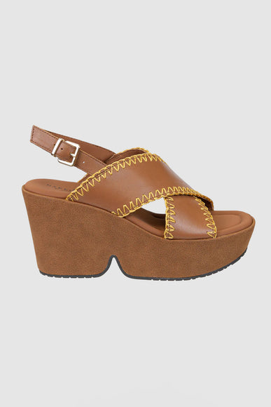 Naked Feet Tofino Wedges for Women in Brown