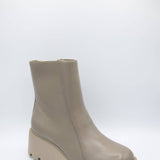 Naked Feet Xenus Lug Booties for Women in Greige