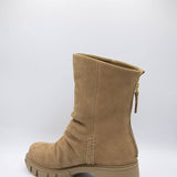 Naked Feet Protocol Lug Booties for Women in Beige