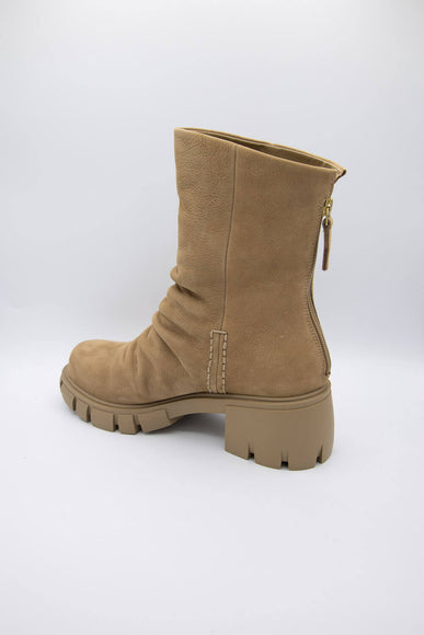 Naked Feet Protocol Lug Booties for Women in Beige