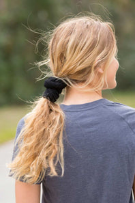 Natural Life Full Boho Bandeau Headband in Black