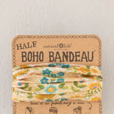 Natural Life Half Boho Bandeau Headband in Yellow Mandala 