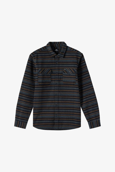 O’Neil Youth Richmond Flannel Shirt for Boys in Graphite