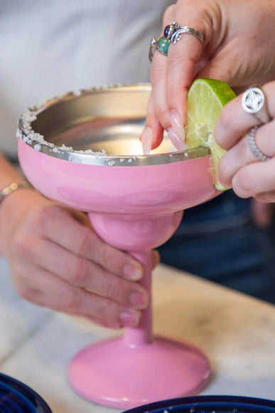 ORCA Rita 13 oz Insulated Margarita Lidded Tumbler in Pink