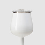ORCA Vino 15OZ Insulated Wine Glass in White