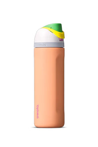 Owala FreeSip 24 oz Stainless Steel Water Bottle in Peachy Keen