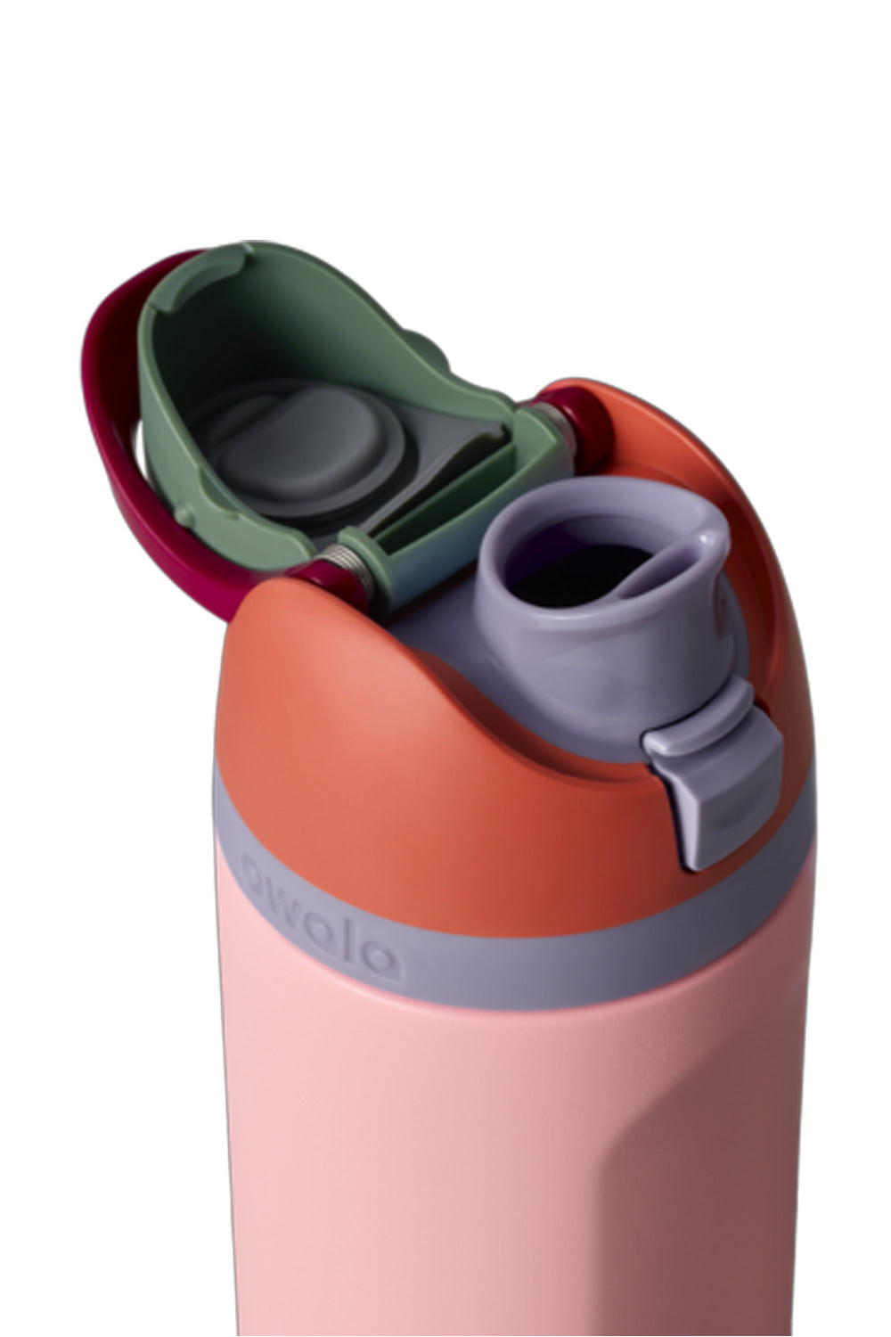 Owala FreeSip 24 oz Stainless Steel Water Bottle in Sugar High