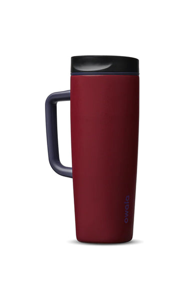 Owala SmoothSip 24 oz Stainless Steel Water Bottle in Burgundy Bay