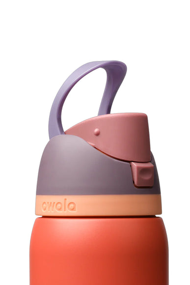 Owala FreeSip 32 oz Stainless Steel Water Bottle in Terracota Sunset