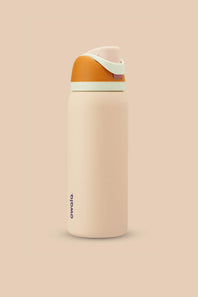 Owala FreeSip 32oz Stainless Steel Water Bottle in Tan
