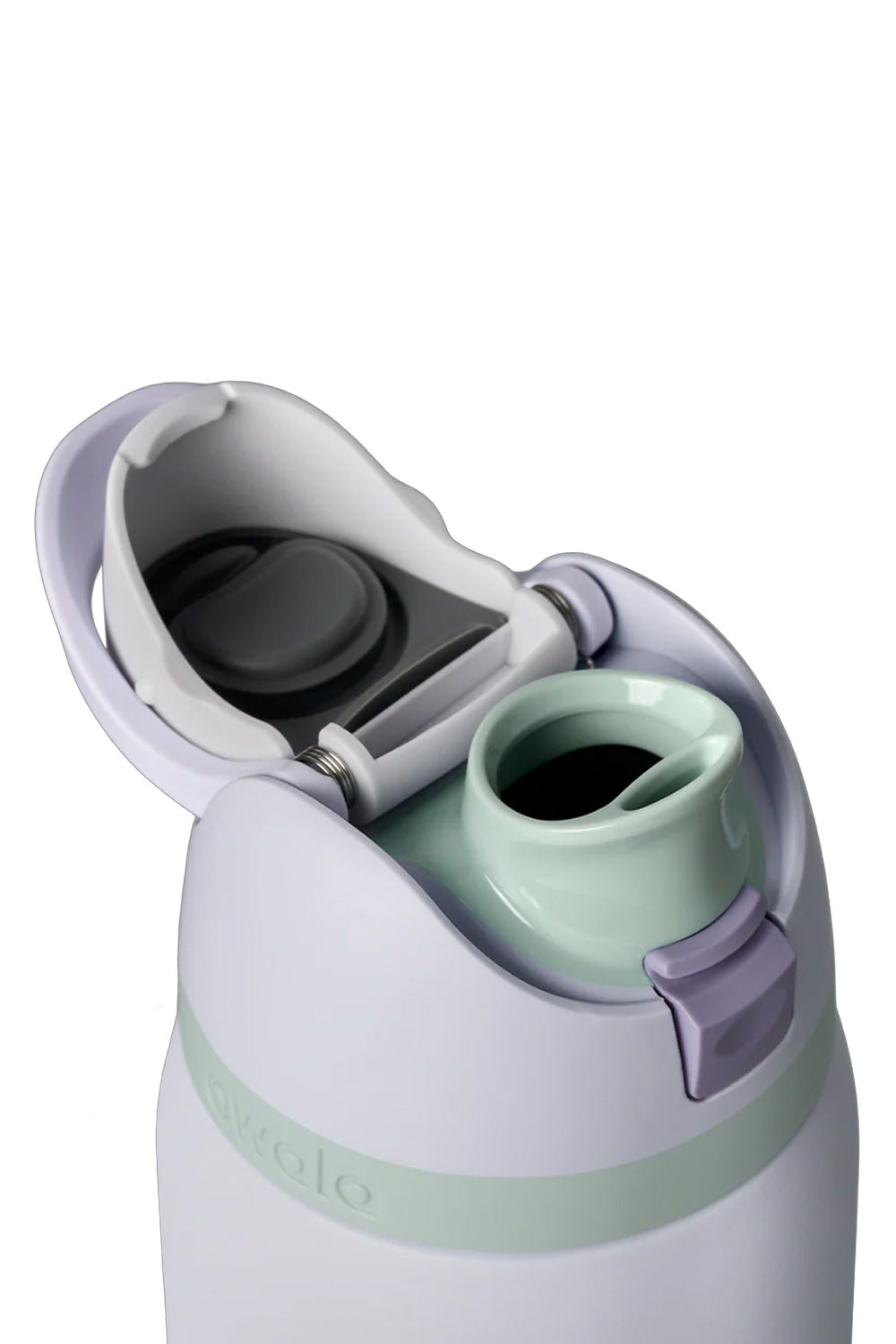 Owala FreeSip 32 oz Stainless Steel Water Bottle in Open Air