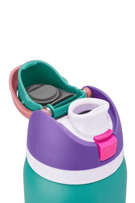 Owala FreeSip 40 oz Stainless Steel Water Bottle in Teal Blue