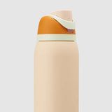 Owala FreeSip 40 oz Stainless Steel Water Bottle in Water in the Desert