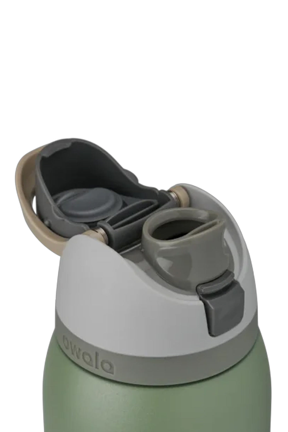 Owala FreeSip 40 oz Stainless Steel Water Bottle in Green