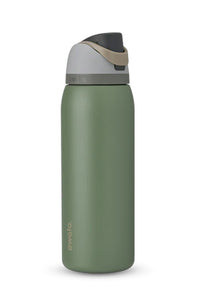Owala FreeSip 40 oz Stainless Steel Water Bottle in Green