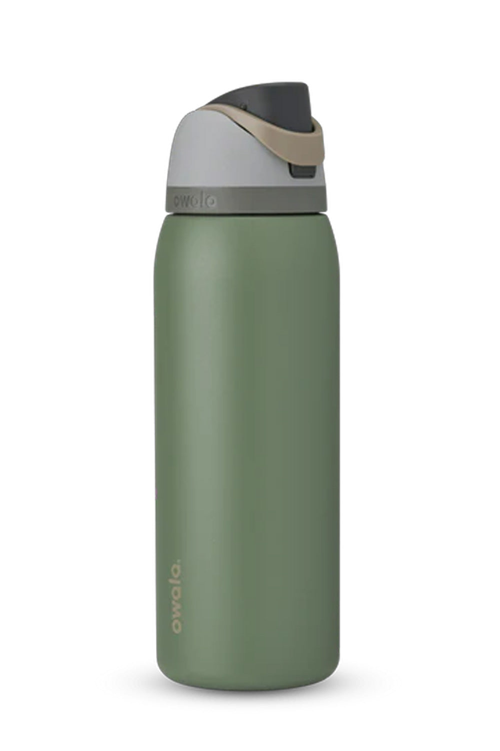 Owala FreeSip 40 oz Stainless Steel Water Bottle in Green