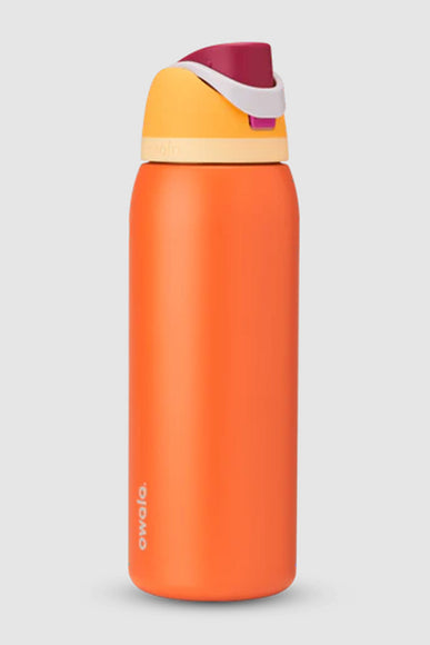 Owala FreeSip 40 oz Stainless Steel Water Bottle in Citrus Crush