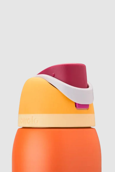 Owala FreeSip 40 oz Stainless Steel Water Bottle in Citrus Crush