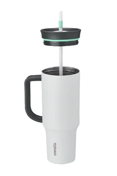 Owala 40oz Tumbler in Cloudscape White