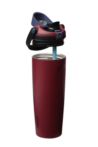 Owala FreeSip Sway 30 oz Stainless Steel Water Bottle in Burgundy Bay