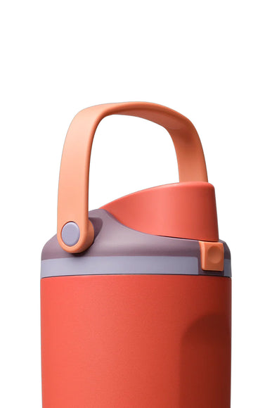 Owala FreeSip Sway 40 oz Stainless Steel Water Bottle in Terracotta Sunset