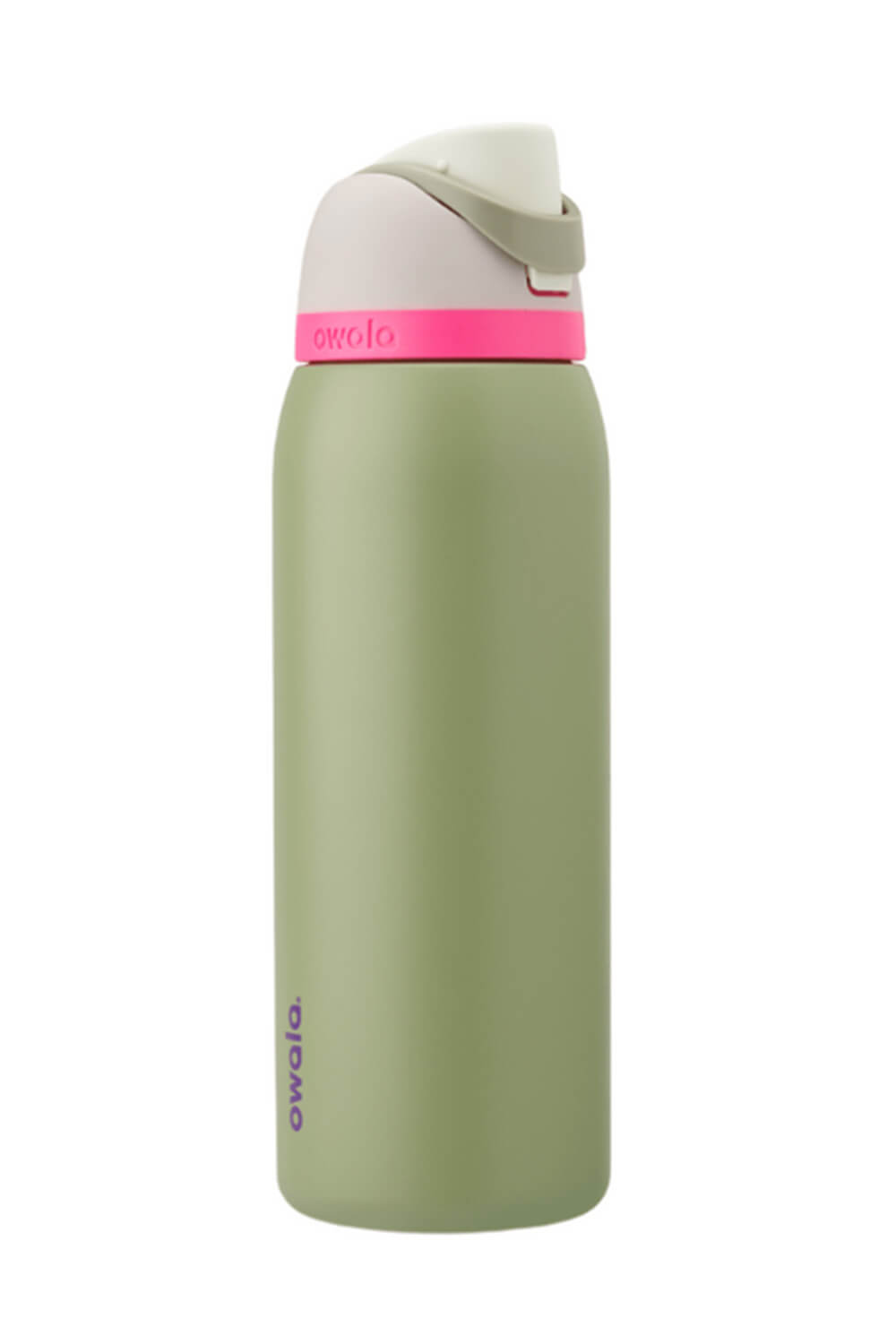 Greens Steel Stainless Steel Water Bottle w/ Push Lid