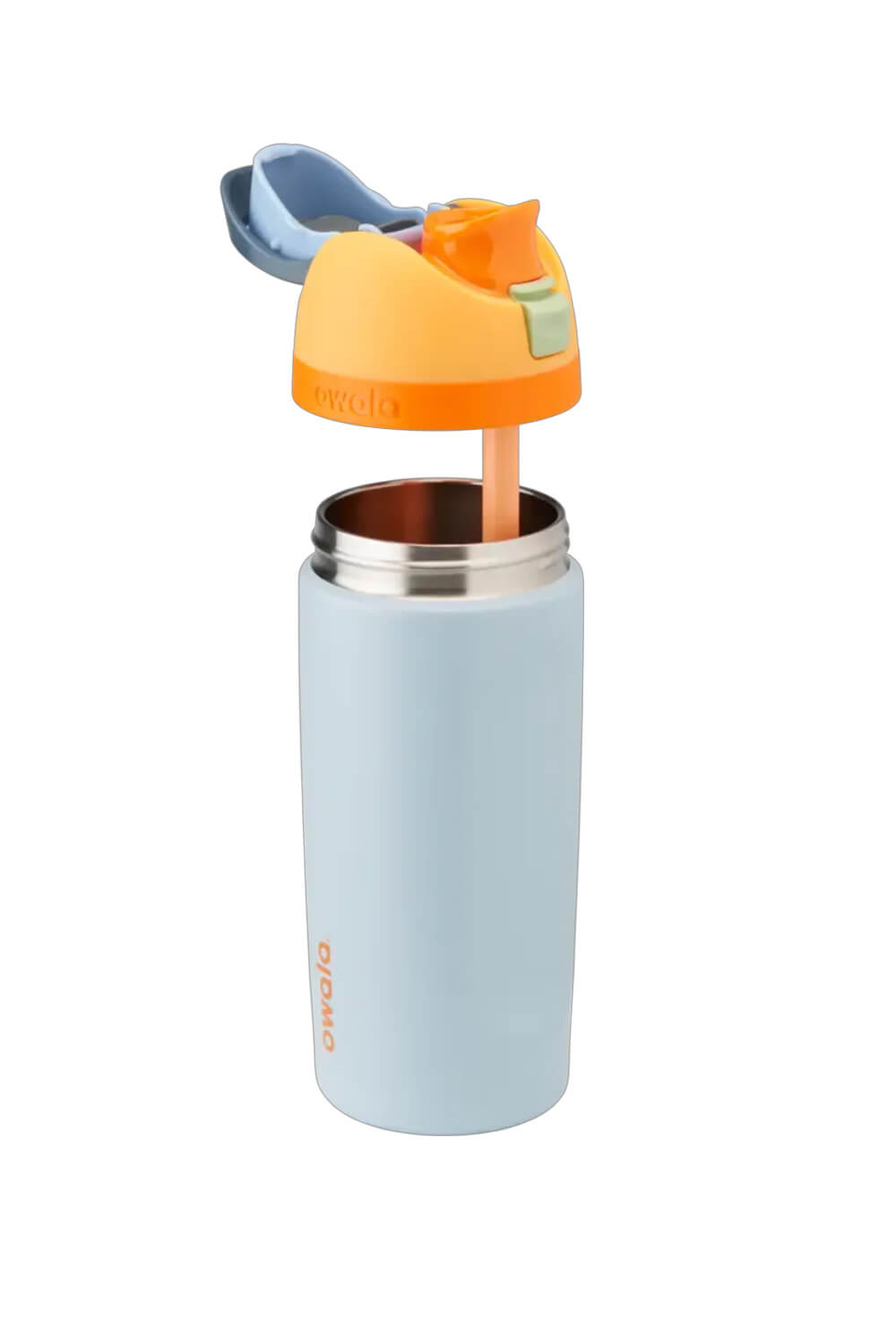 Owala Youth FreeSip 16 oz Stainless Steel Water Bottle in Day Dreams