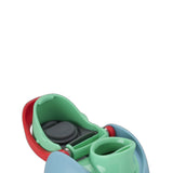 Owala Youth FreeSip 16 oz Stainless Steel Water Bottle in Rain Forest