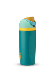 Owala Youth FreeSip 16 oz Stainless Steel Water Bottle in Splishy Splashy