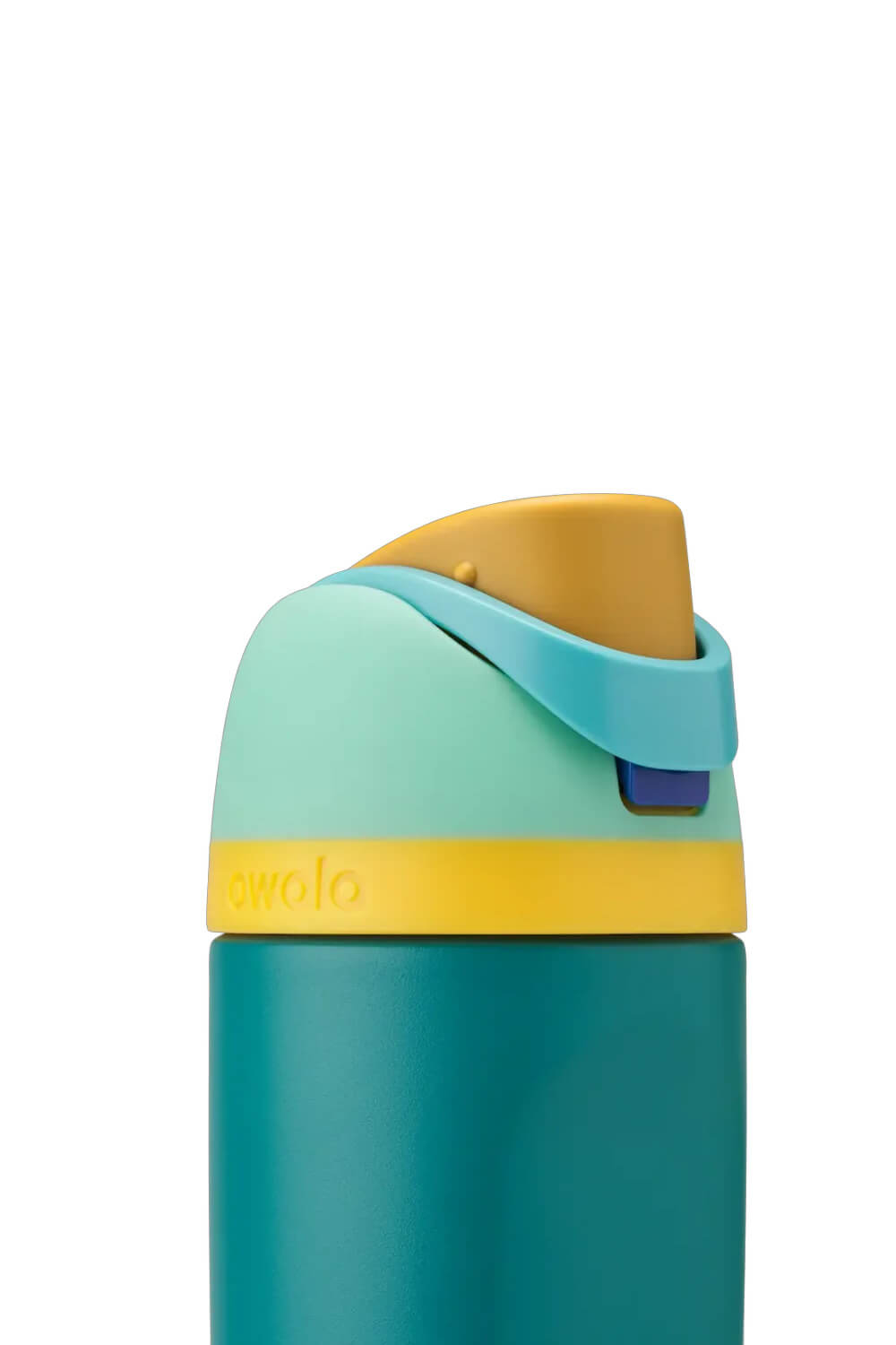 Owala Youth FreeSip 16 oz Stainless Steel Water Bottle in Splishy Splashy