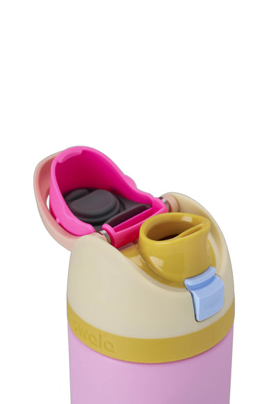 Owala Youth FreeSip 16 oz Stainless Steel Water Bottle in Tutti Fruitti