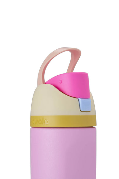 Owala Youth FreeSip 16 oz Stainless Steel Water Bottle in Tutti Fruitti