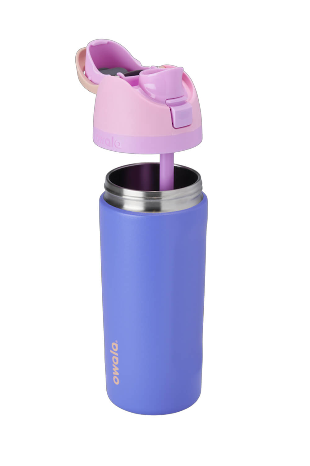 owala キッズ用水筒 パープル系 Owala Youth FreeSip 16 oz Stainless Steel Water Bottle in Wild