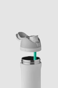 Owala FreeSip 24oz Stainless Steel Water Bottle in White