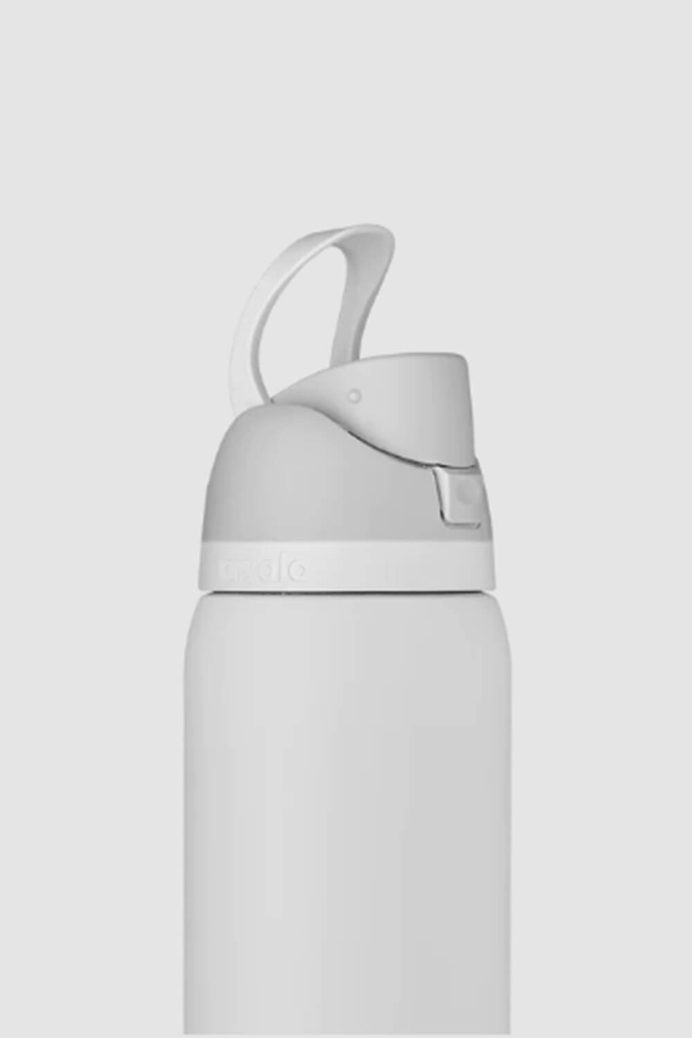 Owala FreeSip 40 oz Stainless Steel Water Bottle in White | C05494