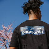 Patagonia Men’s Boardshort Pocket Responsibili-Tee T-Shirt in Black